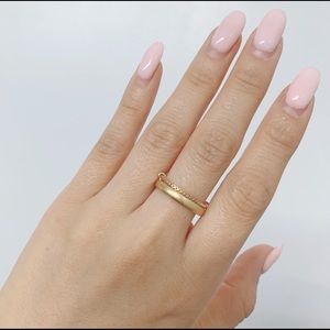 Madewell Gold Chain Ring